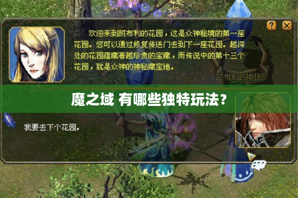 魔之域 有哪些独特玩法？