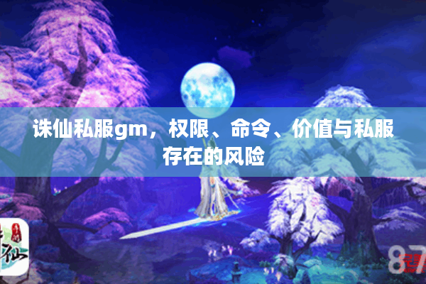 诛仙私服gm，权限、命令、价值与私服存在的风险