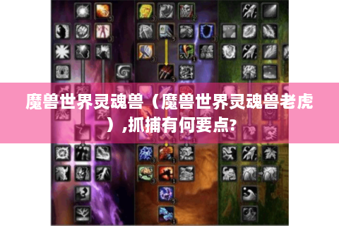 魔兽世界灵魂兽（魔兽世界灵魂兽老虎）,抓捕有何要点?