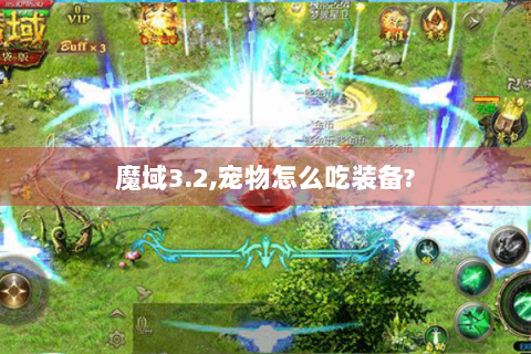 魔域3.2,宠物怎么吃装备?