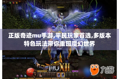 正版奇迹mu手游,平民玩家首选,多版本特色玩法带你重回魔幻世界