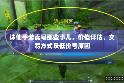 诛仙手游卖号那些事儿，价值评估、交易方式及低价号原因