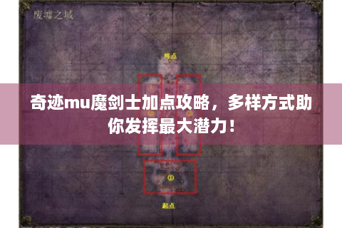 奇迹mu魔剑士加点攻略，多样方式助你发挥最大潜力！