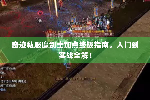 奇迹私服魔剑士加点终极指南，入门到实战全解！