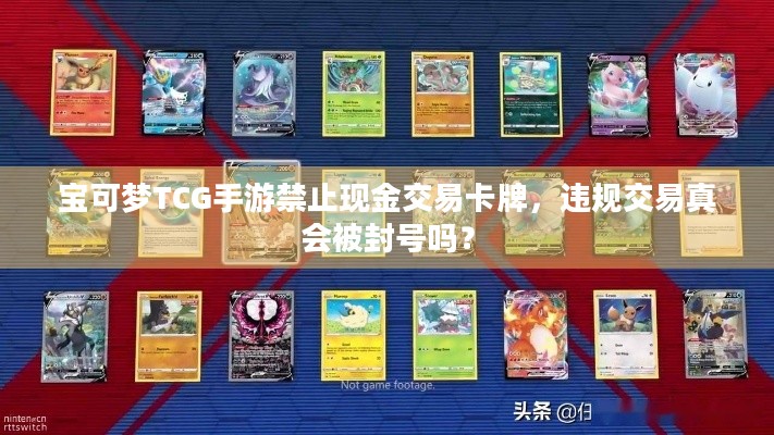 宝可梦TCG手游禁止现金交易卡牌，违规交易真会被封号吗？