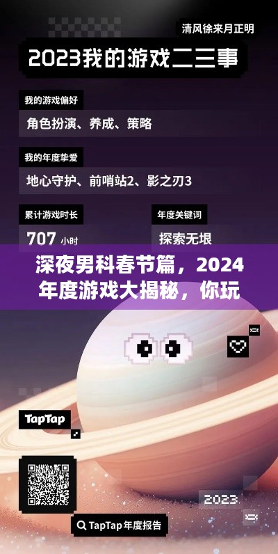 深夜男科春节篇，2024年度游戏大揭秘，你玩过几款？