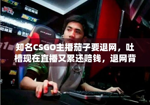 知名CSGO主播茄子要退网，吐槽现在直播又累还赔钱，退网背后原因几何？