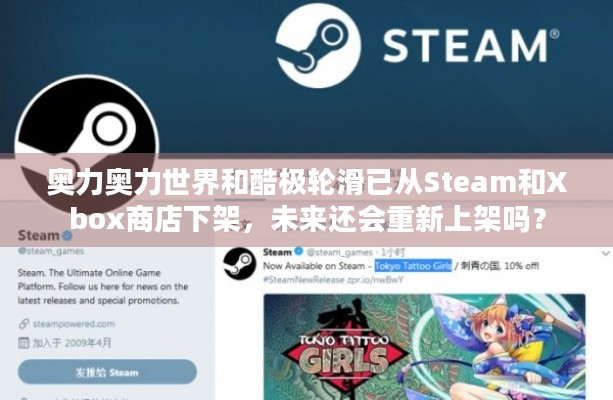 奥力奥力世界和酷极轮滑已从Steam和Xbox商店下架，未来还会重新上架吗？