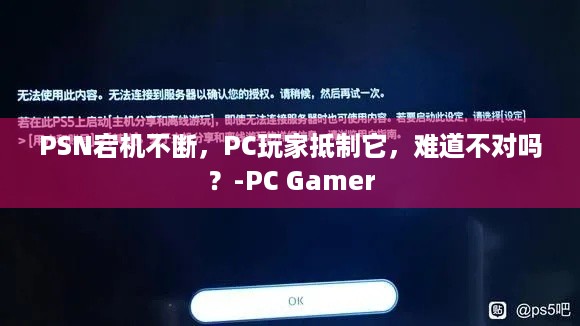 PSN宕机不断，PC玩家抵制它，难道不对吗？-PC Gamer