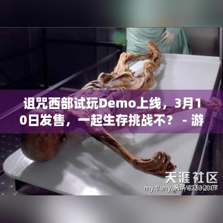 诅咒西部试玩Demo上线，3月10日发售，一起生存挑战不？ - 游戏