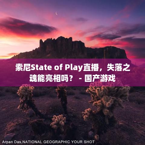 索尼State of Play直播，失落之魂能亮相吗？ - 国产游戏