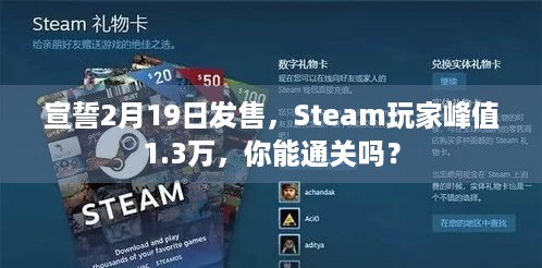 宣誓2月19日发售，Steam玩家峰值1.3万，你能通关吗？