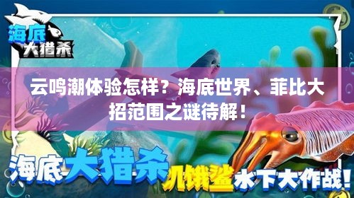 云鸣潮体验怎样？海底世界、菲比大招范围之谜待解！