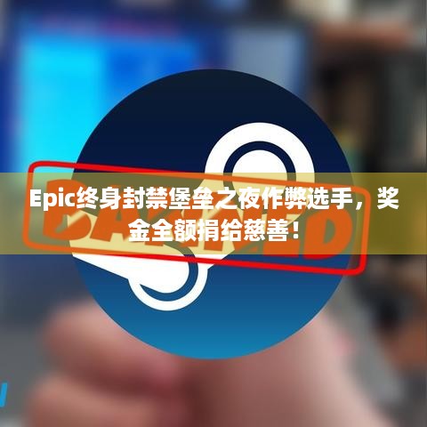 Epic终身封禁堡垒之夜作弊选手，奖金全额捐给慈善！