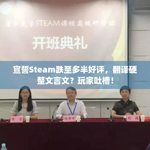 宣誓Steam跌至多半好评，翻译硬整文言文？玩家吐槽！