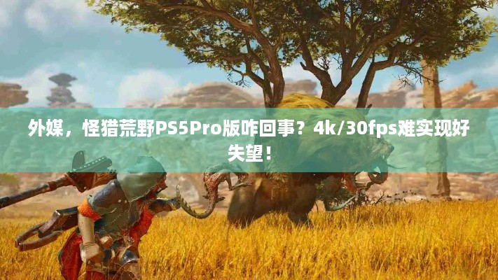 外媒，怪猎荒野PS5Pro版咋回事？4k/30fps难实现好失望！