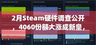 2月Steam硬件调查公开，4060份额大涨成新皇，你知道还有啥变化？