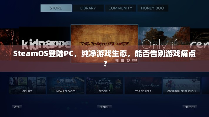 SteamOS登陆PC，纯净游戏生态，能否告别游戏痛点？